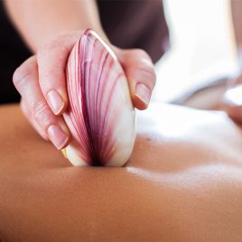 55 minute Lava Shell Body Massage Course of 6 Gift Voucher